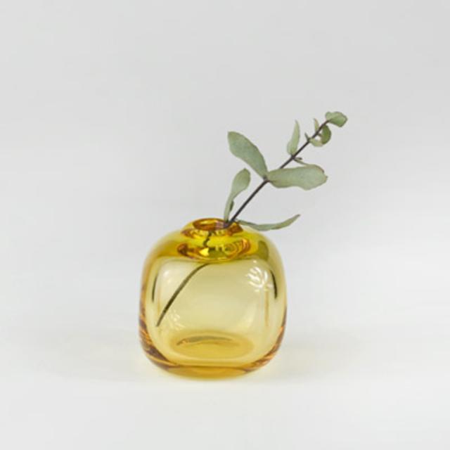 Canoe: Pebble Vases - Cube Stone Amber