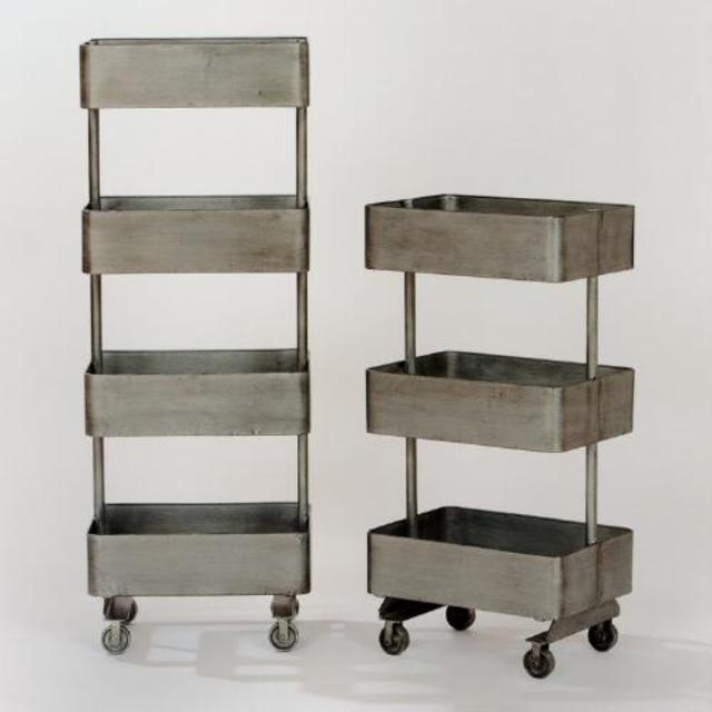 Jayden Metal Shelf Units- 3 shelf unit