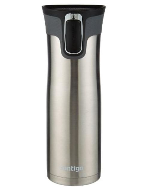Contigo Autoseal West Loop Stainless Steel Travel Mug with Easy-Clean Lid, 20 oz
