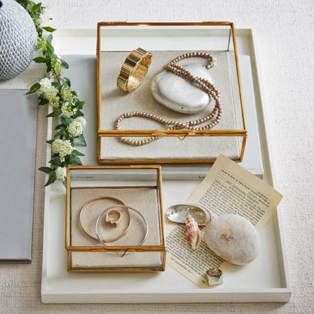 Glass Shadow Boxes (West Elm)