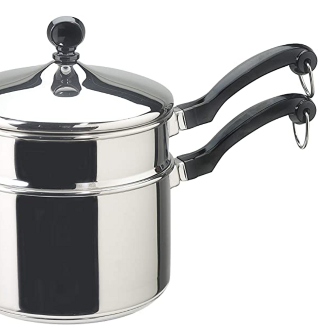 Farberware Classic Stainless Series 2-Quart Covered Double Boiler