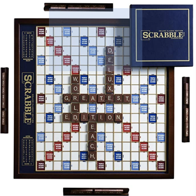 Deluxe Scrabble with Rotating Board