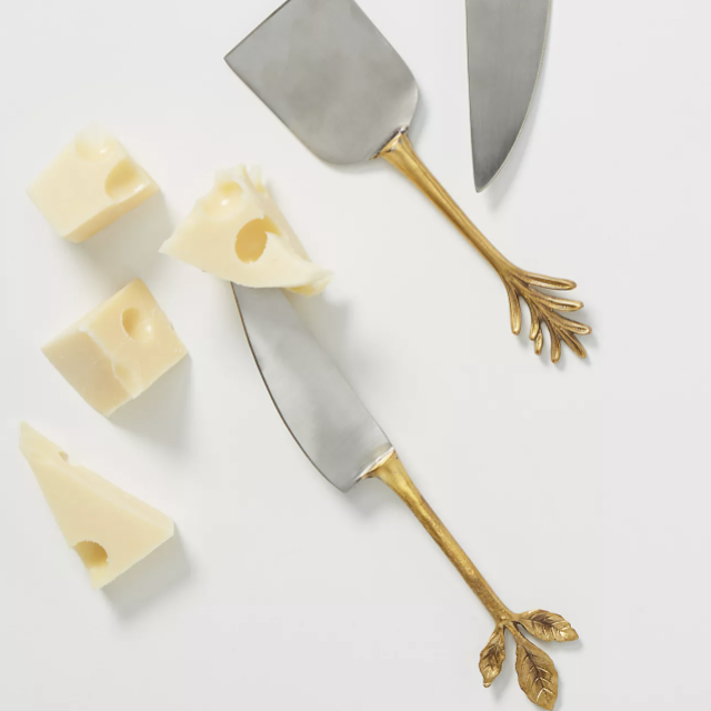 Herbiflora Cheese Knives, Set of 3