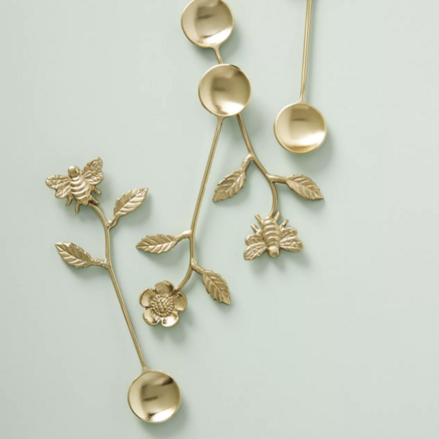 Meadowsweet Teaspoons, Set of 4