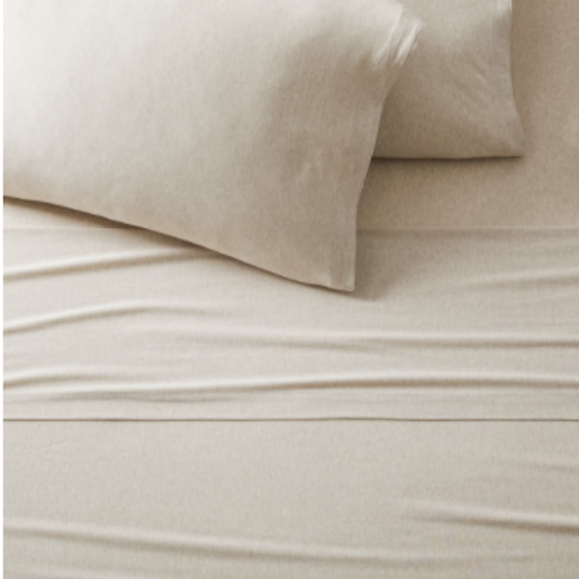 Cotton Cloud Jersey Sheet Set - King - Oatmeal