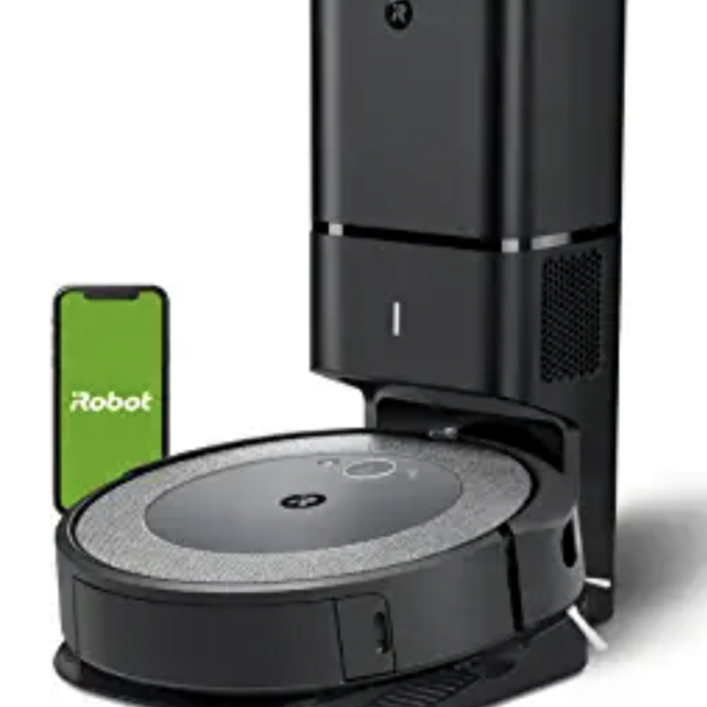 iRobot Roomba i3+ EVO (3550) Self-Emptying Robot Vacuum – Now Clean by Room with Smart Mapping, Empties Itself for Up to 60 Days, Works with Alexa, Ideal for Pet Hair, Carpets​, Roomba i3+