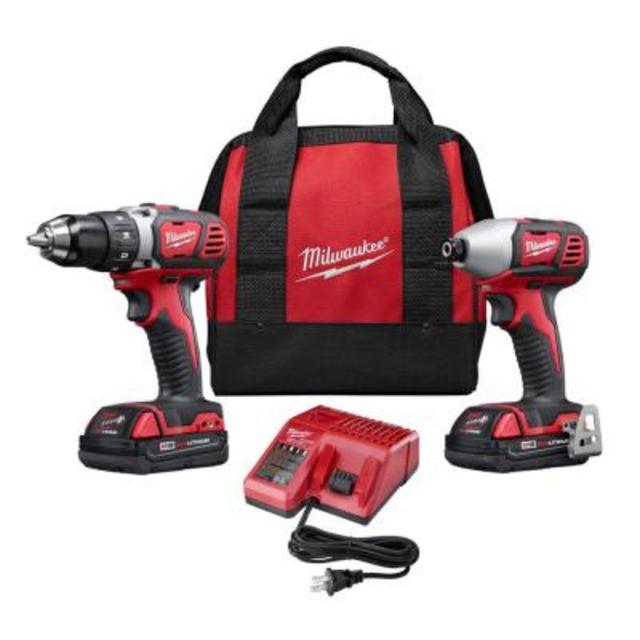 M18 18-Volt Lithium-Ion Cordless Drill Driver/Impact Driver Combo Kit (2-Tool)