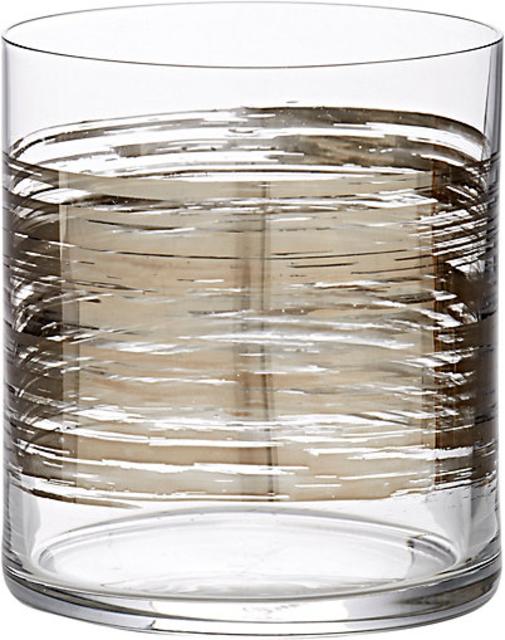 Marc Blackwell Brushstroke Equator Platinum Small Tumbler