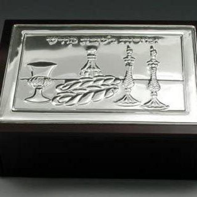 Wood and Silver Plated Bencher Holder