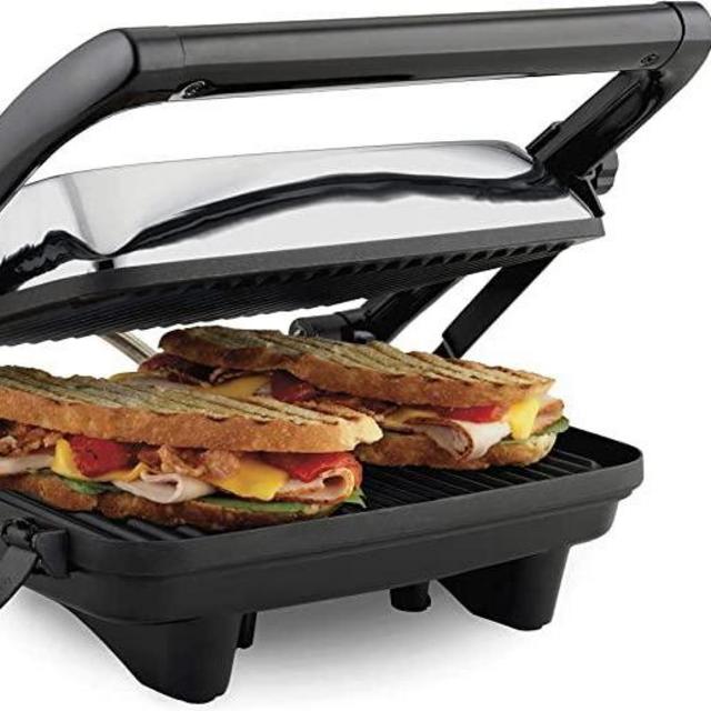 Hamilton Beach Electric Panini Press Grill with Locking Lid