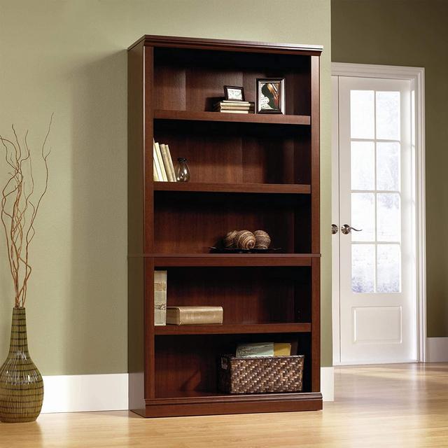 Sauder Select Collection 5-Shelf Bookcase (Cherry Finish)