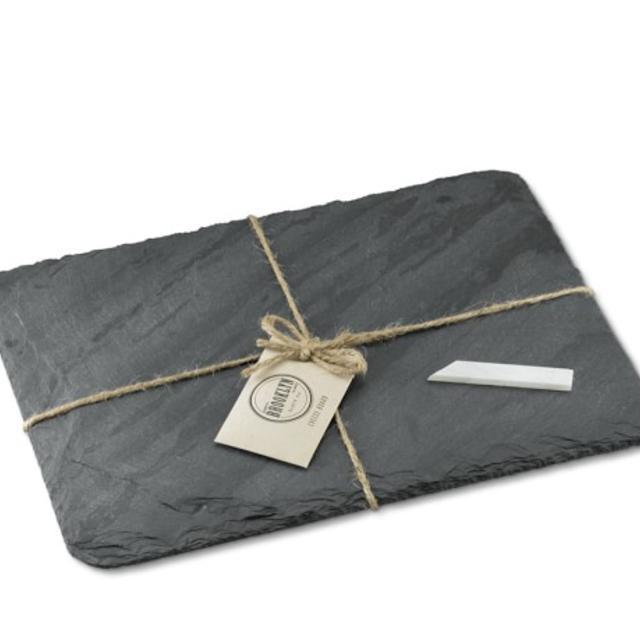 Brooklyn Slate Cheese Board, Grey - 10x14
